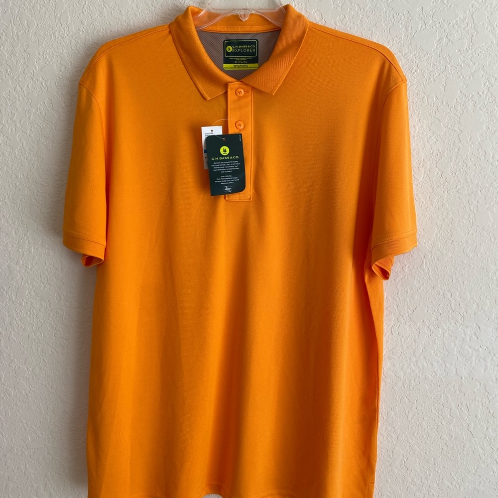 Nice G.H BASS & CO Explorer polo. Brand New.